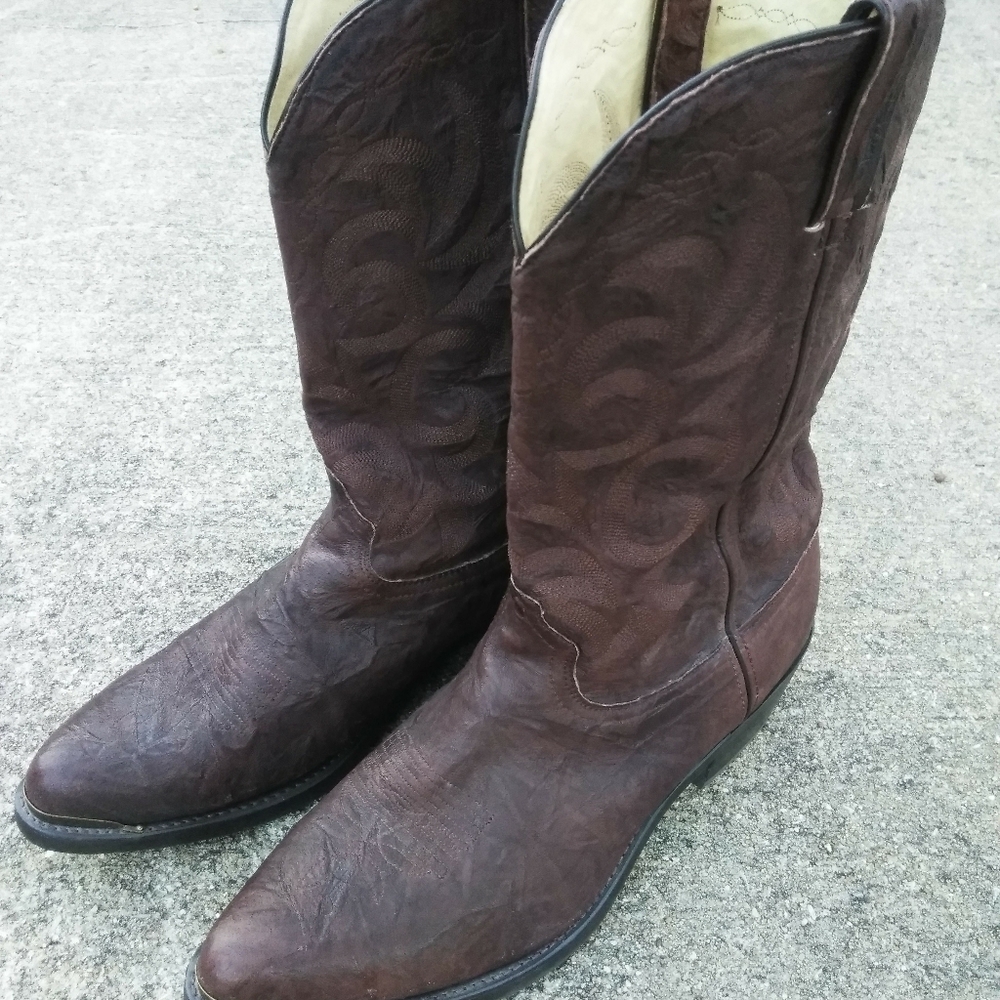 DURANGO DB312 Men Sz 12EEE  Leather Cowboy Boots